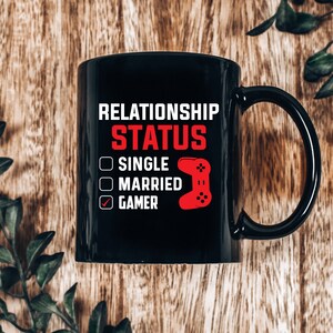Ceramic Gamer Mug, Funny Mug For Gamer, Gift For Video Game Lover, Gift For Boyfriend, Birthday Gift For Gamer. Coffee Mug, Gamer Coffee Cup