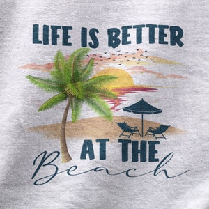 Life Is Better At The Beach Shirt, Florida Tshirt For Floridians, Florida Pride Gift For Men Women, Floride State T-Shirt, Florida Souvenir