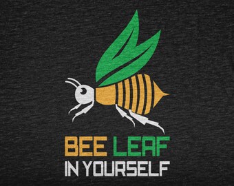Bienenblatt an sich, Tierwortspiel für Tierliebhaber, Tier-Shirt für Männer und Frauen, lustiges Tier-T-Shirt, wild lebendes T-Shirt