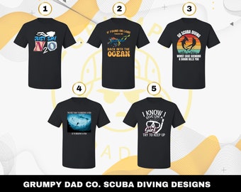 Scuba Diving Shirt, Scuba Diving Gift For Scuba Diving Instructor Diving Buddies, Scuba Diver Tshirt For Men Women, Underwater Diving Tee