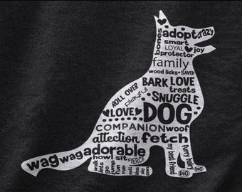 Dog Taming Parts Guide Shirt, Dog Tshirt voor mannen en vrouwen, Dog Lovers, Puppy Lover, Dog Lover Shirt, Cute Dog Gifts, Unisex Graphic Tee