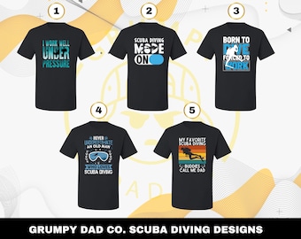 Scuba Diving Shirt, Scuba Diving Gift For Scuba Diving Instructor Diving Buddies, Scuba Diver Tshirt For Men Women, Underwater Diving Tee