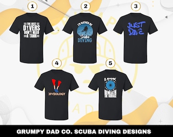 Scuba Diving Shirt, Scuba Diving Gift For Scuba Diving Instructor Diving Buddies, Scuba Diver Tshirt For Men Women, Underwater Diving Tee