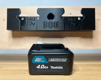 Battery holder sturdy design compatible with Makita® 12V