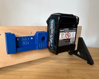 Battery holder sturdy design compatible with Makita® 40V