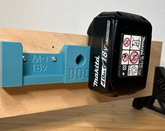 Battery holder sturdy design compatible with Makita® 18V