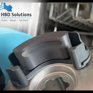 Kontaktschutz‑Kappe kompatibel mit Thermomix® TM31 TM5 TM6 – 3D‑Druck, spülmaschinenfest, hitzebeständig, mit innenliegender Silikondichtung