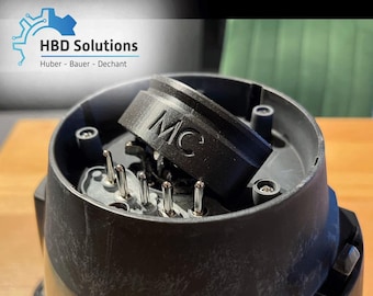 Contact protection cap compatible with Monsieur Cuisine® Connect – 3D printed, dishwasher safe, heat-resistant