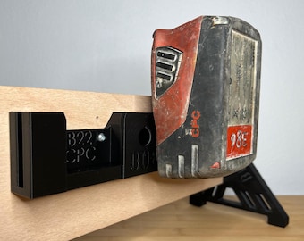 Battery holder sturdy design compatible with Hilti® CPC 22V