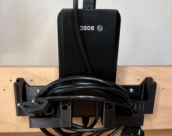 Charger holder sturdy design compatible with Bosch® Compact Charger 2A BCS230