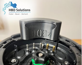 Contact protection cap compatible with Thermomix® TM7 – 3D printed, dishwasher safe, heat resistant, with internal silicone special seal