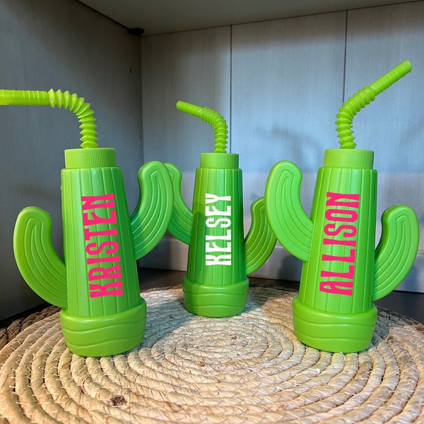 Fiesta Cup | Personalized Cactus Tumbler | Custom Cactus Cup | Bachelorette Cup | Final Fiesta Bachelorette | Cinco De Mayo Tumbler