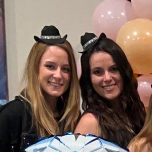 Mini Cowgirl Hats - Cowboy Hat - Country Western Hat - Austin - Texas - Scottsdale - Nashville Bachelorette Party - Bridal Favors