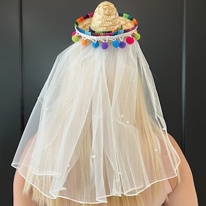 Braut Mini Sombrero Hut - Final Fiesta - Braut Gastgeschenke - Mexikanische Brautparty