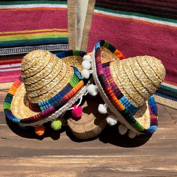 Mini Sombrero Hat-Final Fiesta-Bridal Party Gunsten-Mexicaanse Bruidsshowe -Bachelorette Party Hat-Cinco De Mayo Sombrero Hat-Sombrero Hat