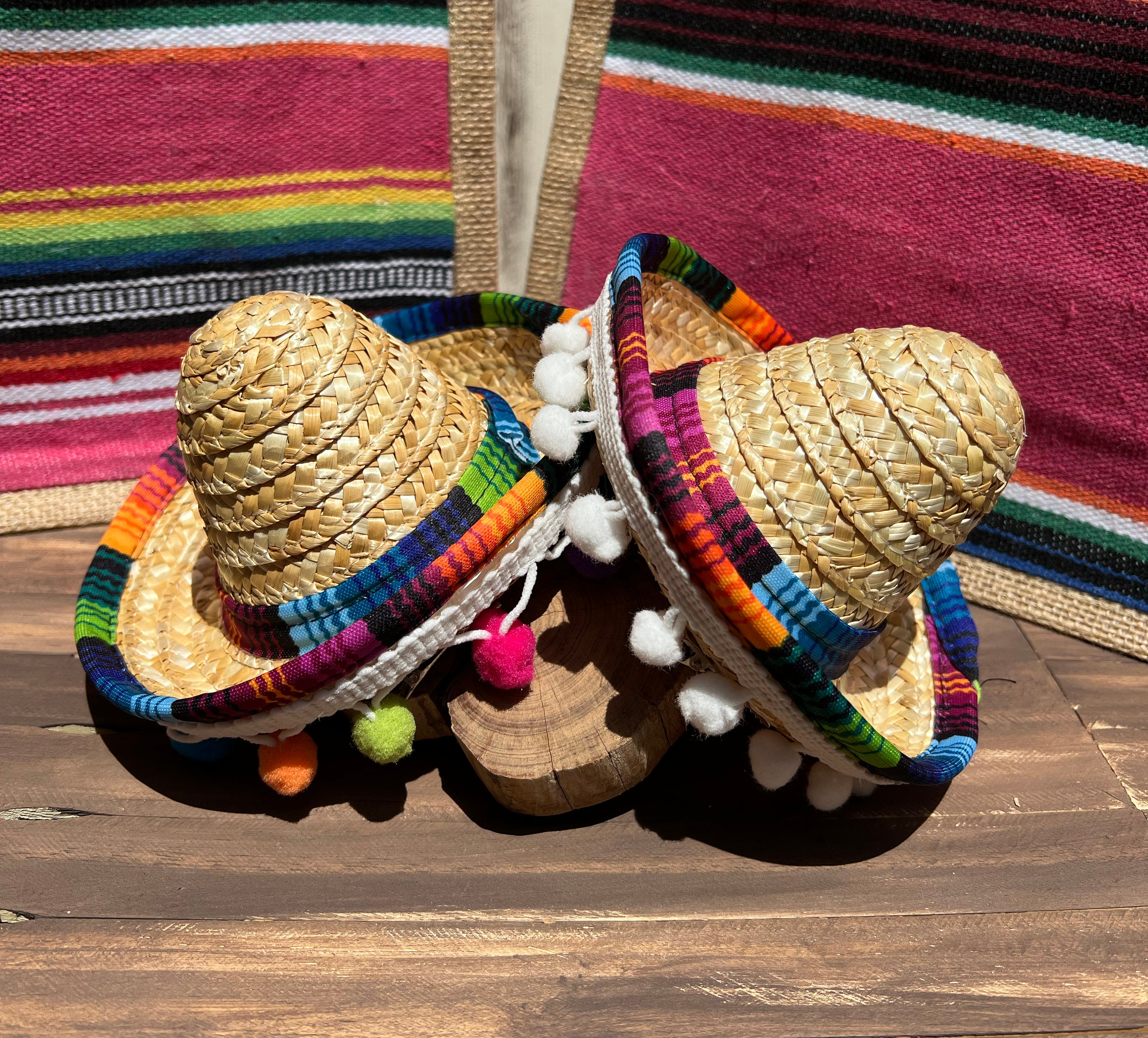 2pcs Mexican Sombrero Hat Straw Sombrero Hat for Cinco De Mayo Party Mexican  Hat Mexican Theme Party Decorations 