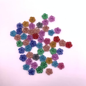 3D Glow in the Dark Flowers for Nails
