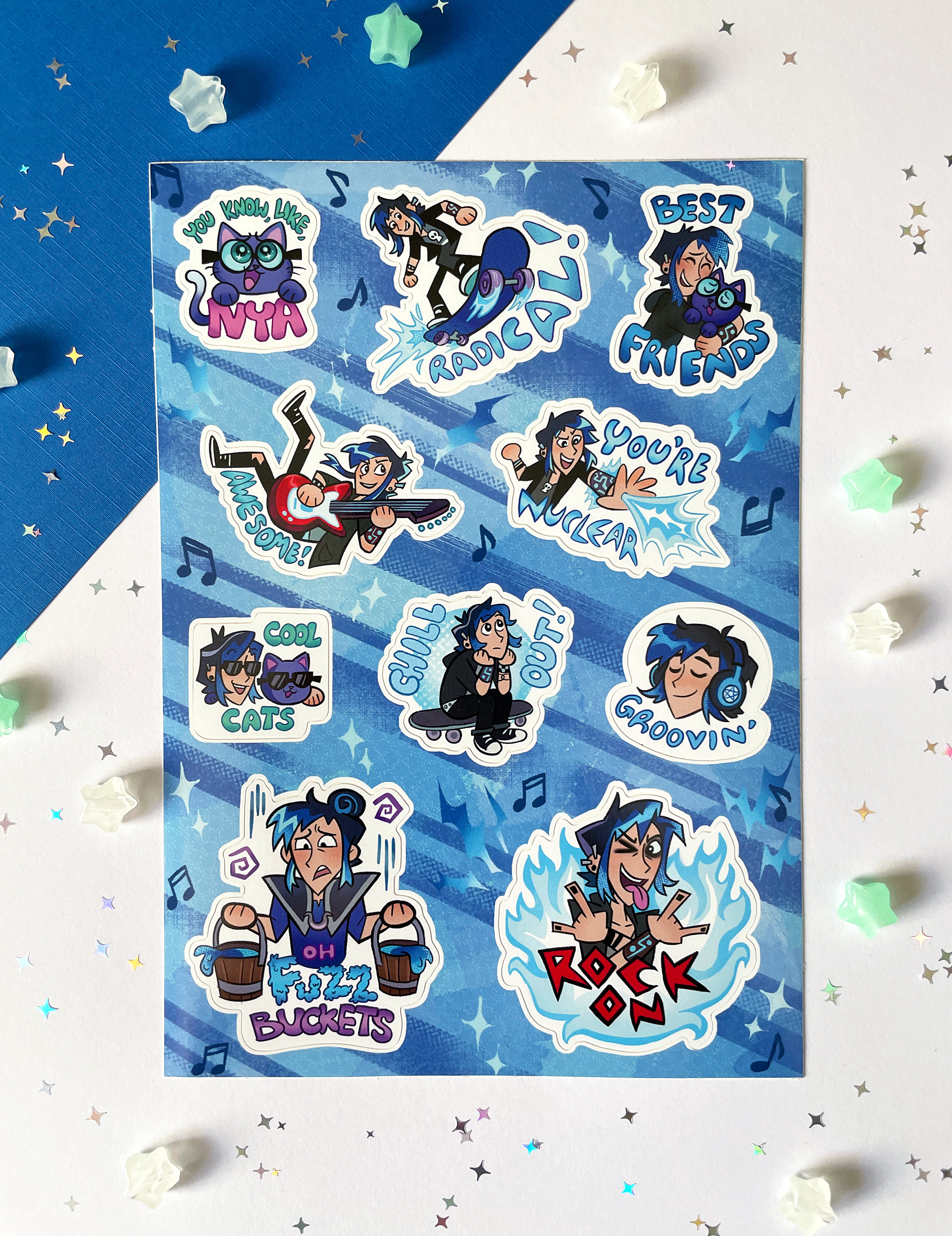 Il Toa TOA Collection - Prints and Sticker Sheet - Etsy