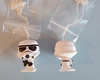 Imperial Stormtrooper - Star Wars - Galactic Empire - First Order - Soldiers (Villain) - Disney Doorables Jewelry - Necklace