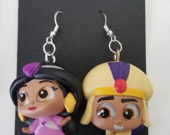 Jasmine & Aladdin - Aladdin - Disney Doorables Jewelry - Earrings