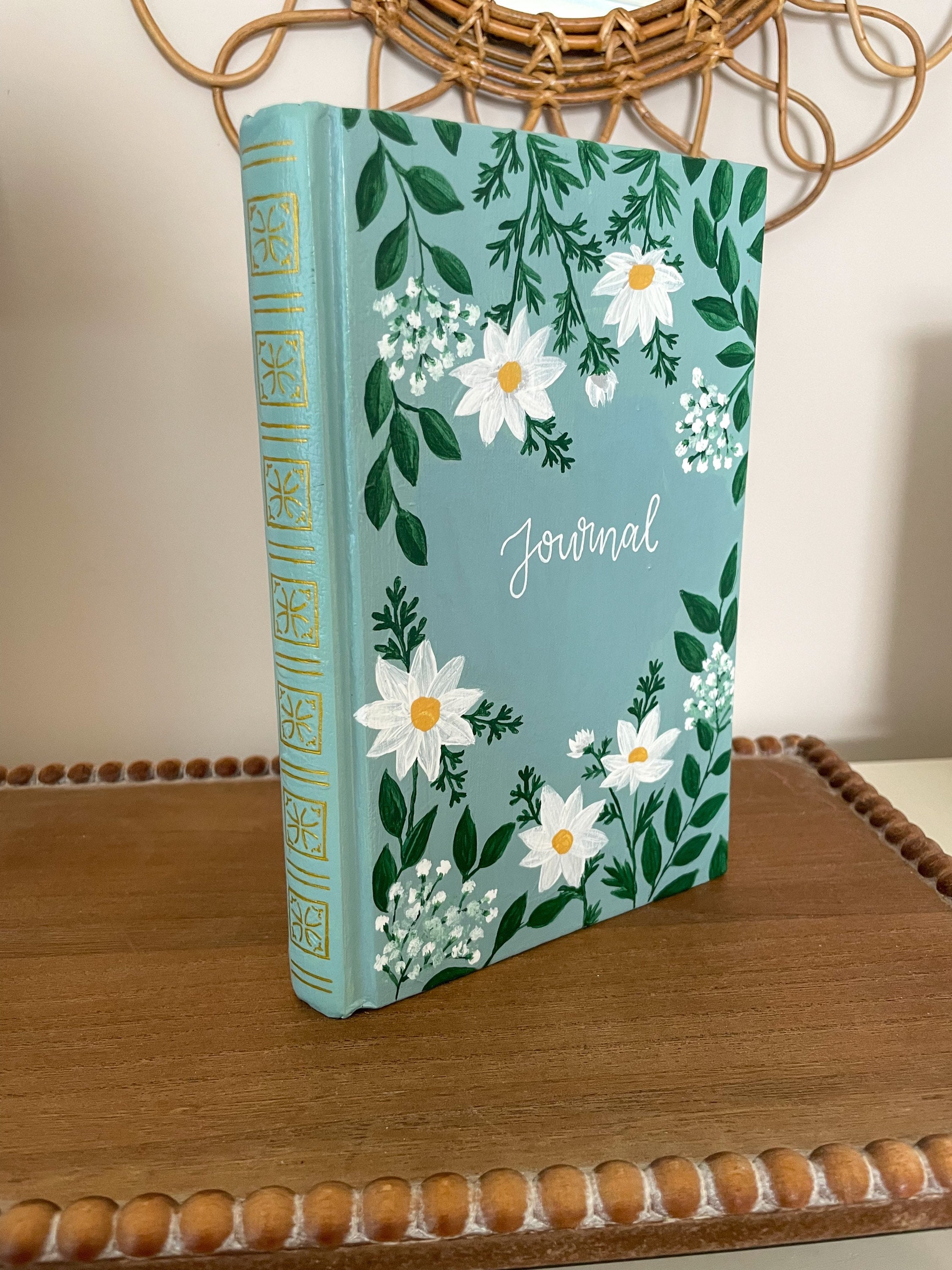 Hand Painted Customizable Journal - Etsy