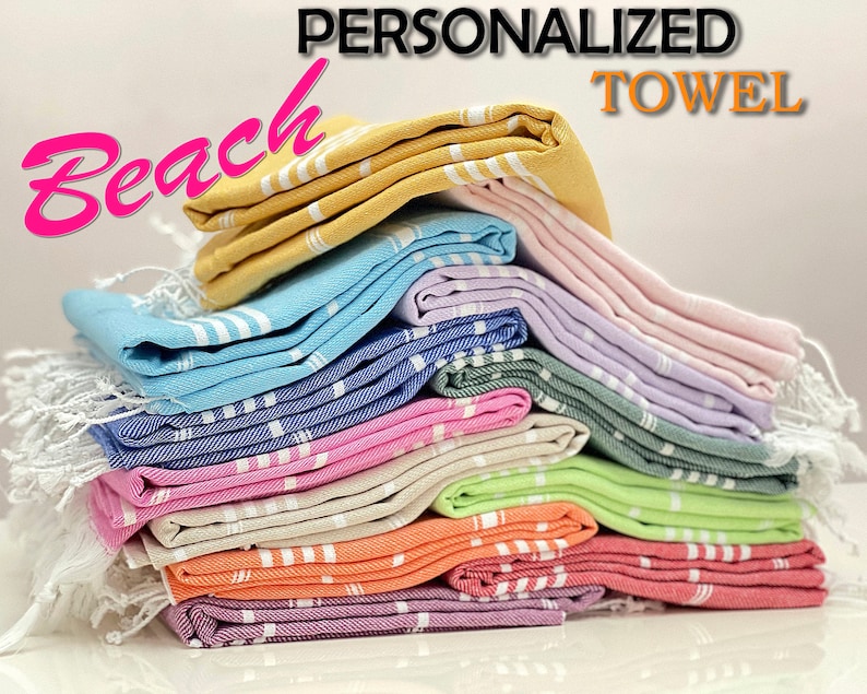 Personalize Towel Beach, Monogrammed Beach Blanket, Girl Trip Gifts, Employee Gifts, Monogram Beach Towel, Custom Blanket, Turkish Beach Towel, Bath Decor, Home Decor, New Home Gifts, Personalized Towel, Bachelorette Towel, Wedding for Favor Towel,