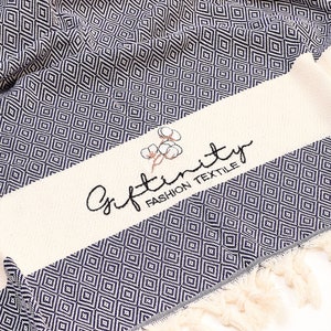 Personalized Beach Towel, 70x40&quot; Custom Towel, Embroidered Turkish Towel Girls Trip, Bachelorette Wedding Favors, Beach Bridal Party Towel