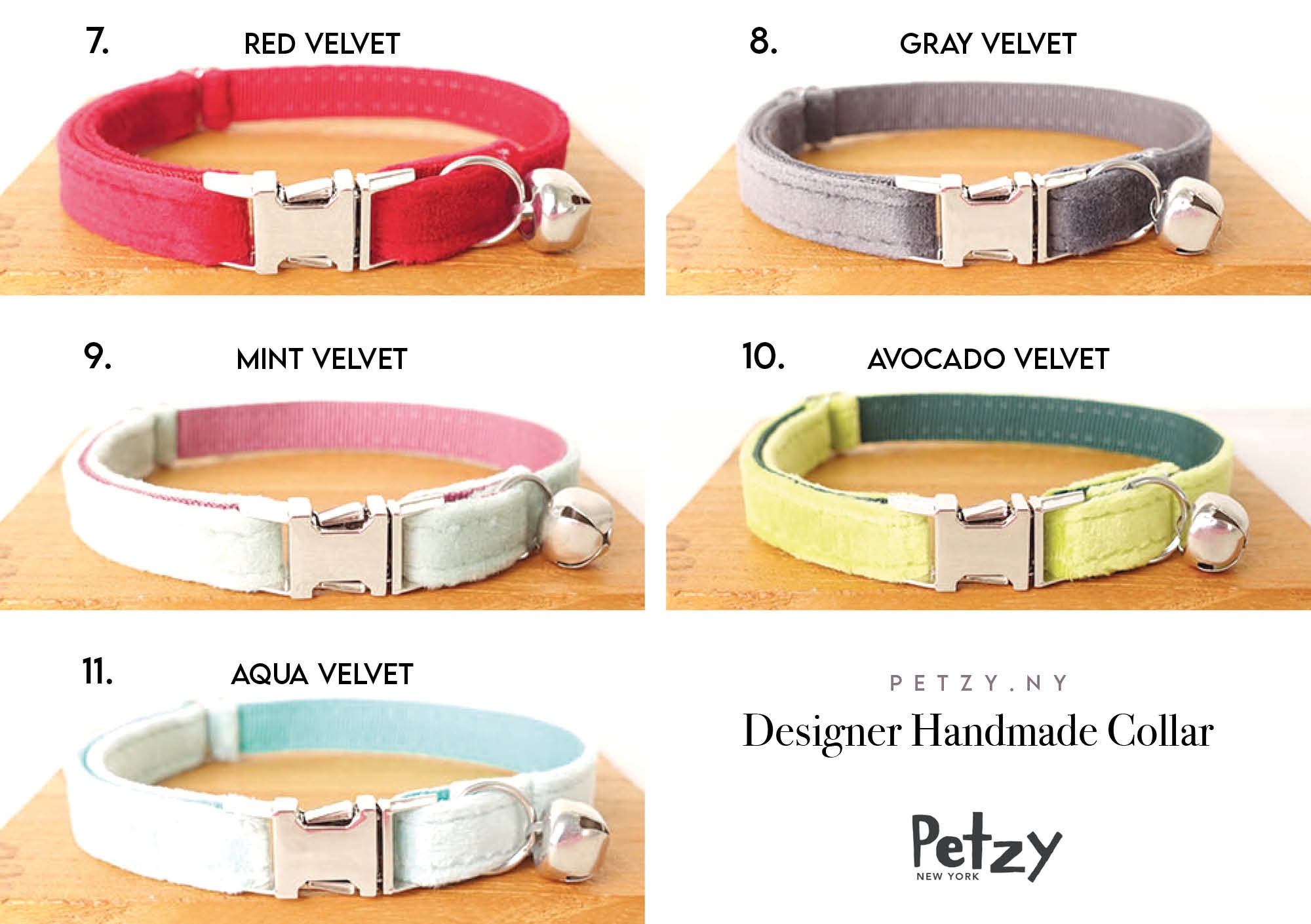 Personalized Purple Cat Collar Velvet Personalized Cat Collar Etsy