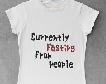 Camisa divertida, camisa de sarcasmo, diversión, ayuno, camiseta gráfica divertida,