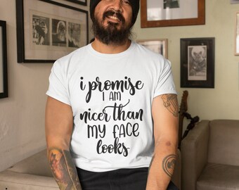 Camisa divertida, camisa de sarcasmo, divertida, bonita, divertida camiseta gráfica, más bonita