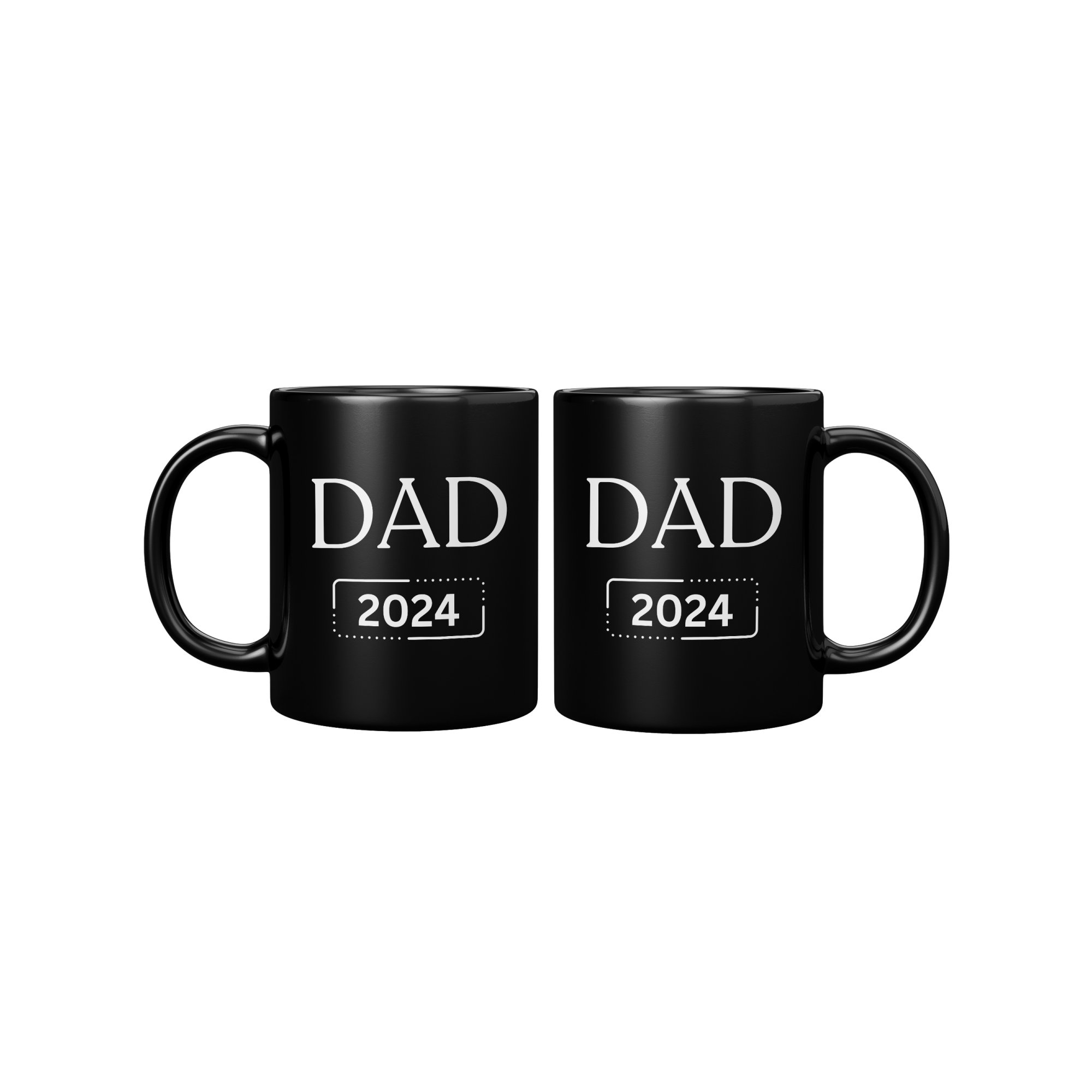 New Dad 2024 Mug Soon to Be Dad 2024 Dad Established 2024 Etsy