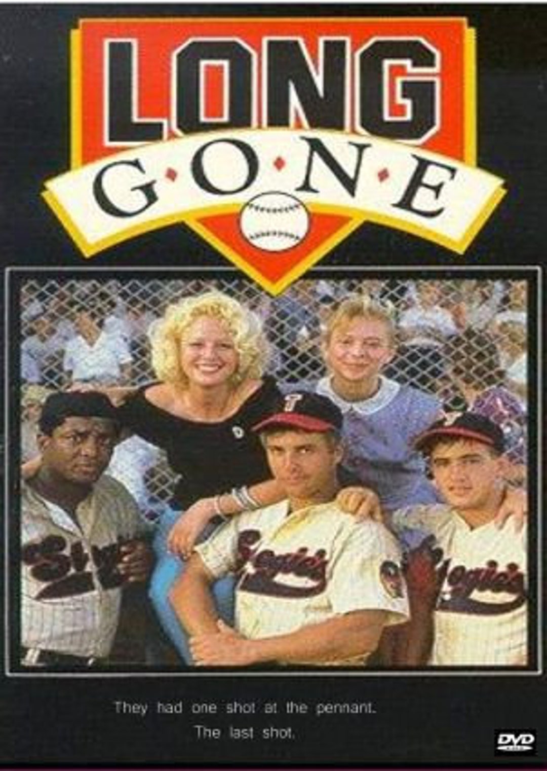 Long Gone 1987 DVD Classic Baseball Comedy Drama Movie Rare