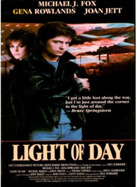 愛と栄光への日々 LIGHT OF DAY DVD Light of Day on DVD starring Michael J. Fox, Joan Jett