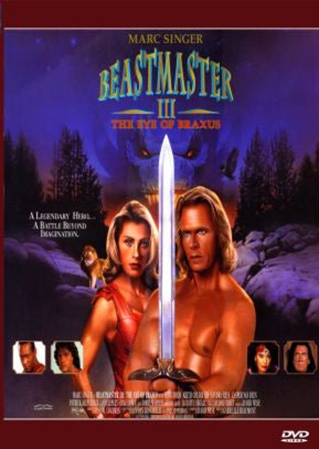 Beastmaster 3 the Eye of Braxus DVD - Etsy