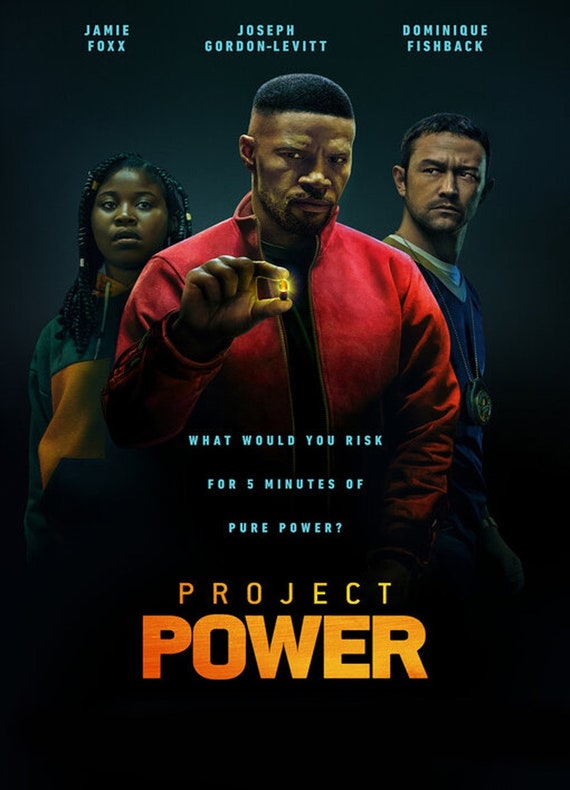 Project Power 2020 DVD Sci Fi Action Thriller Film Rare