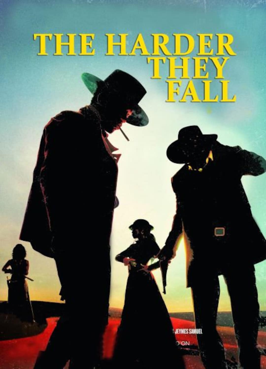 The Harder They Fall Dvd 2021 Rare Western Action Dvd Netflix