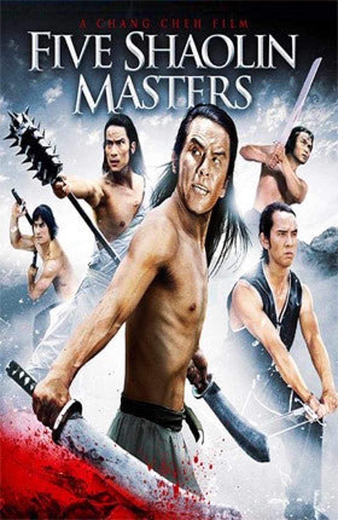 Five Shaolin Masters 1974 Dvd Etsy