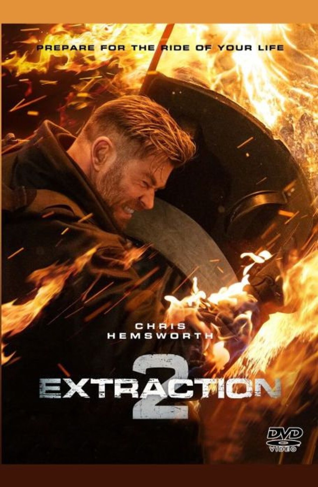 Extraction DVD 2023 Tyler Rake's Return Explosive Action