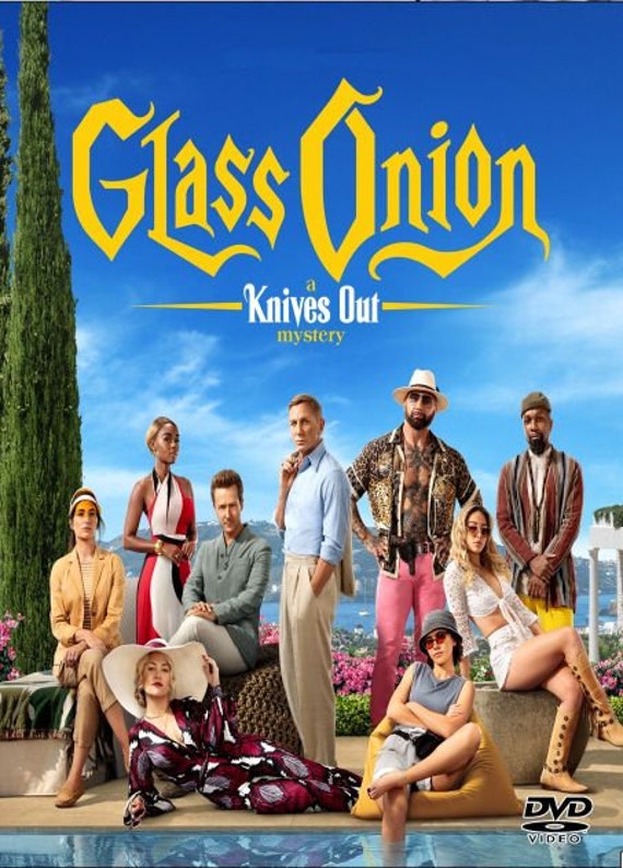 Glass Onion: A Knives Out Mystery DVD Mystery Thriller Movie