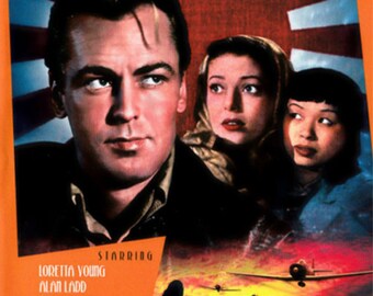 China 1943 War Film DVD Vintage Classic Movie With Alan Ladd