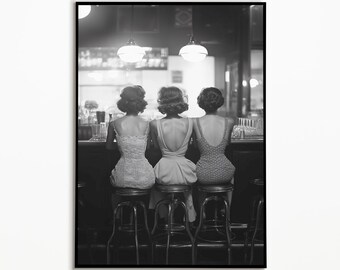 Simon Baker Schwarz-Weiß Poster 60x90cm - Retro Wandkunst Leinwand - Moderner Home Decor