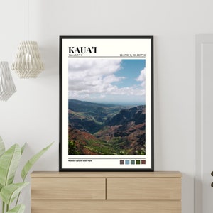 Kauai Wall Art, Kauai Digital Download, Kauai Poster, Hawaii Wall Art, Hawaii Poster