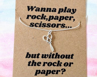 Scissoring Lesbian Necklace, Scissoring Necklace,Sapphic,Funny lesbian Necklace,Scissor Necklace, Gay Necklace, Lesbian Jewellery, Pride