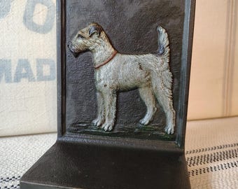 Antique Bradley & Hubbard Terrier Bookend