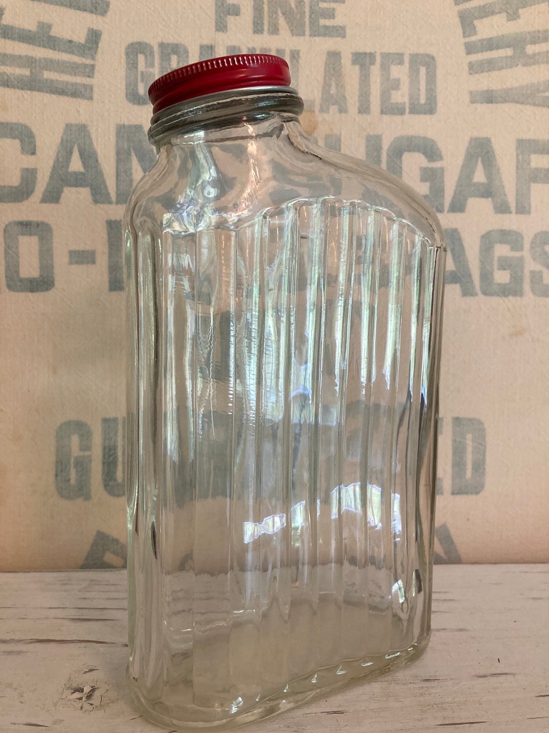 Vintage Glass Refrigerator Bottle Etsy