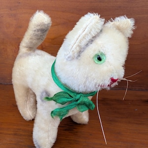 ビンテージ　シュタイフ　Lizzy　キャット　猫 Steiff Lizzy Cat - Etsy