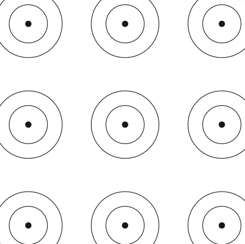 Printable Circle Macaron Template Etsy