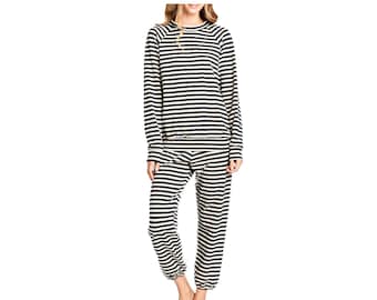Women's Premium 2 Piece Sweatsuits Loungewear Pajama Set