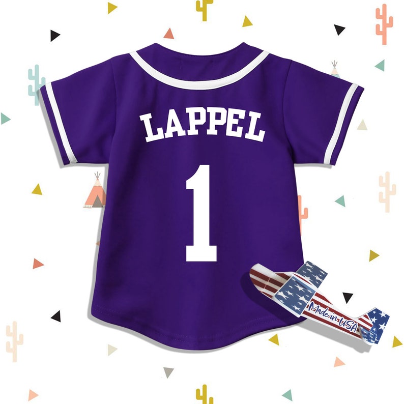 Custom Kids & Youth Baseball Jersey Sports Team Personalized Etsy