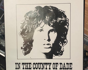 Originele Jim Morrison Wanted-poster uit 1969